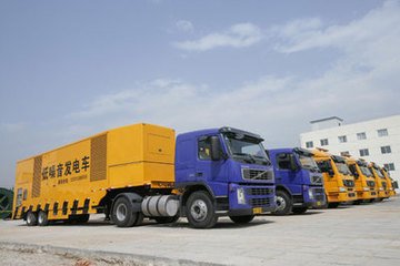 峰峰矿发电车租赁-发电机组散热器铜质与铝质哪个散热好？